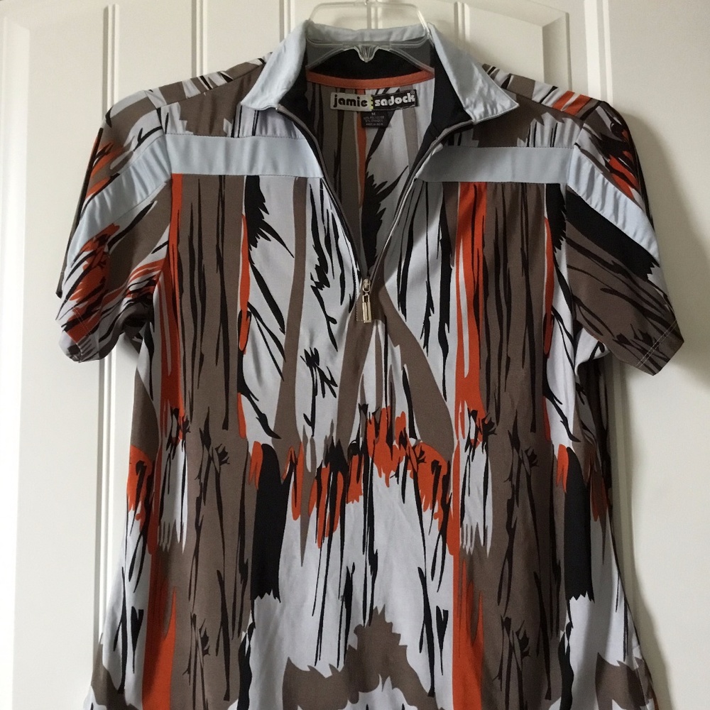 Jamie Sadock quarter zip golf shirt medium